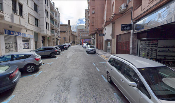 Calle Pablo Sarasate de Tudela.