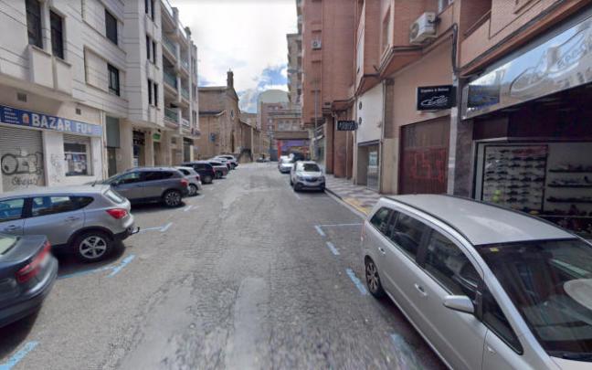 Calle Pablo Sarasate de Tudela.