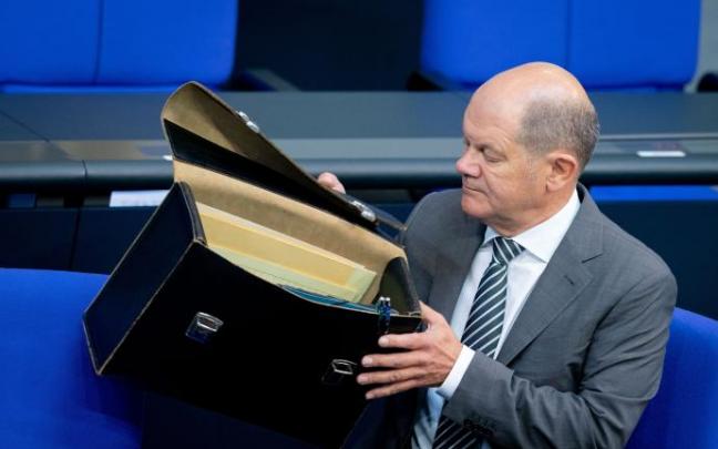 Olaf Scholz es ministro de Finanzas y vicecanciller en el último gobierno de Merkel