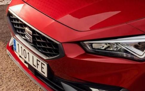 Parrilla de un Seat León.