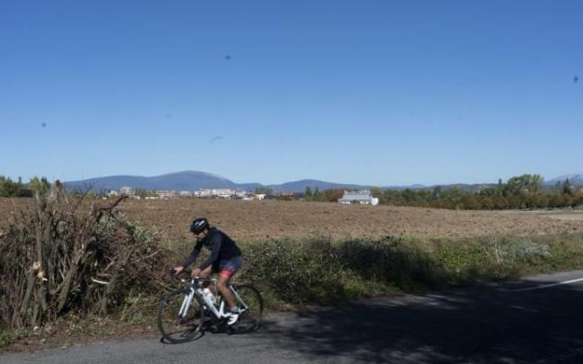 Terrenos del sector 17 en la zona de la carretera de Lasarte.