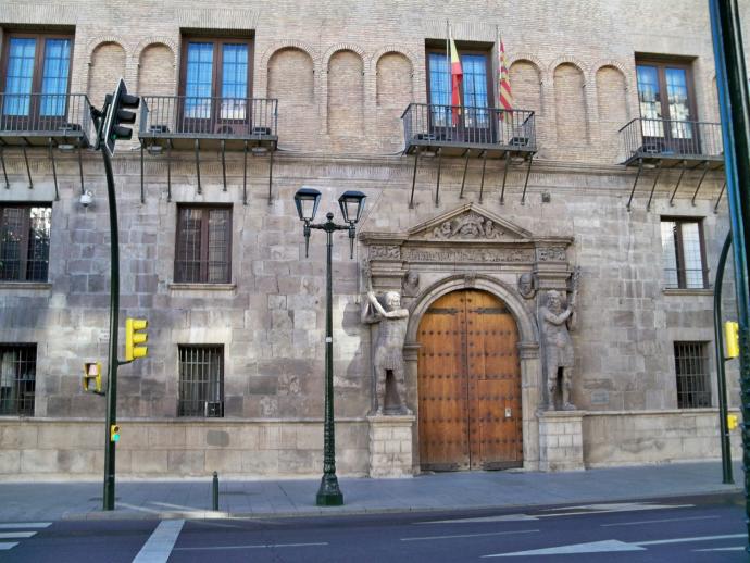 Sede de la Audiencia de Zaragoza.