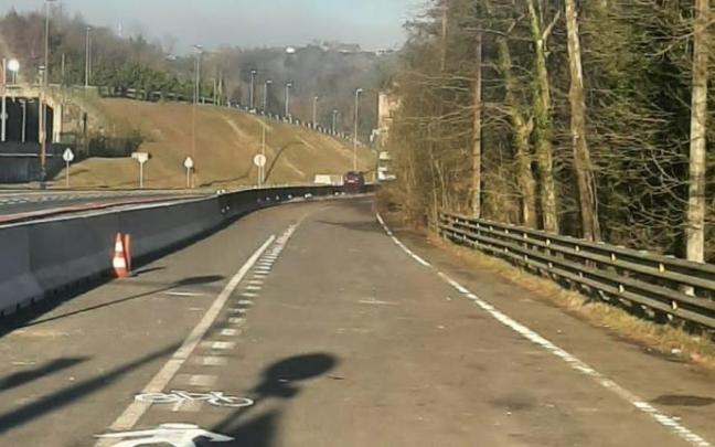 Aspecto de la zona reformada en la segunda fase de obras de Añorga. Aspecto de la zona reformada en la segunda fase de obras de Añorga.