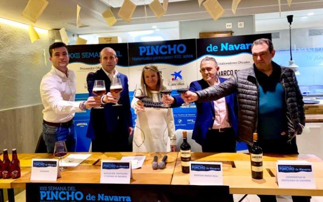 Presentación de la Semana del Pincho de Navarra Presentación de la Semana del Pincho de Navarra