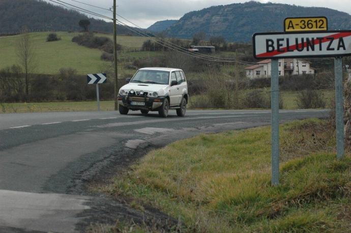 Señal de salida de Beluntza.