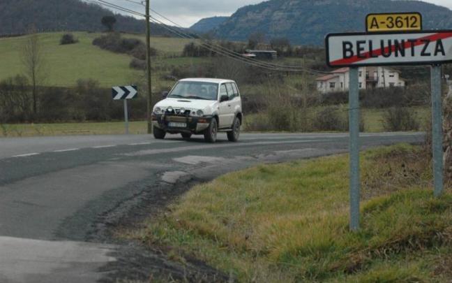 Señal de salida de Beluntza.