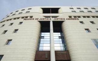Exterior del Palacio de Justicia de Navarra.