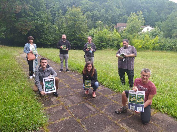 Varios participantes del nuevo proyecto de la Asociación Turística Baztan-Bidasoa.