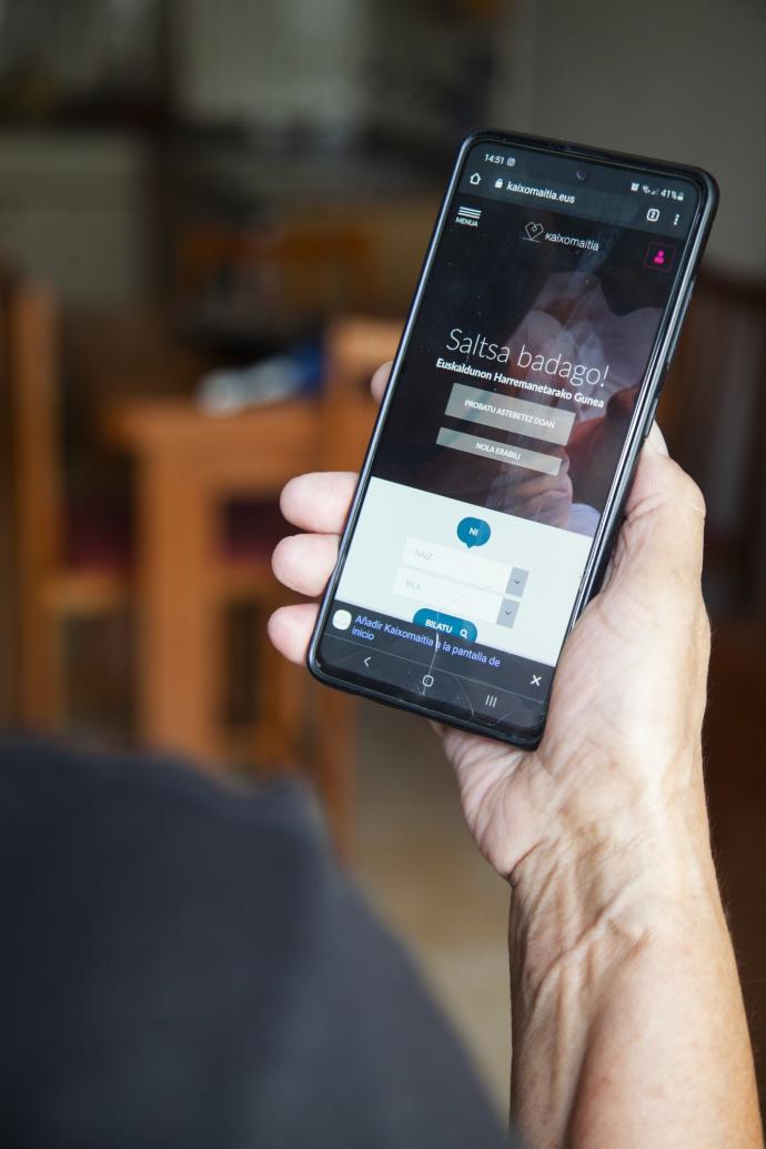 La página 'Kaixomaitia' es una herramienta virtual para conocer gente y ligar en euskera.