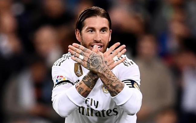 El delantero Sergio Ramos ha fichado por dos temporadas por el PSG El delantero Sergio Ramos ha fichado por dos temporadas por el PSG