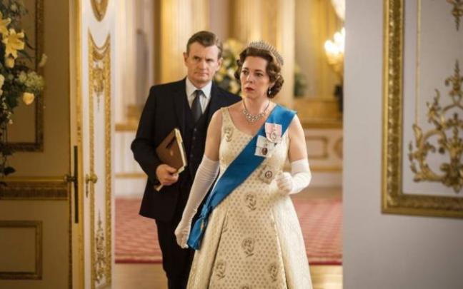 Olivia Colman, en una escena de 'The Crown'. Olivia Colman, en una escena de 'The Crown'.