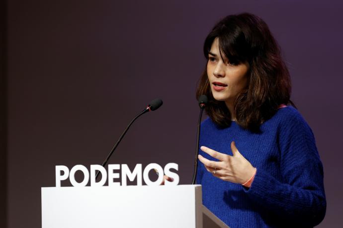 La dirigente de Podemos Isa Serra.