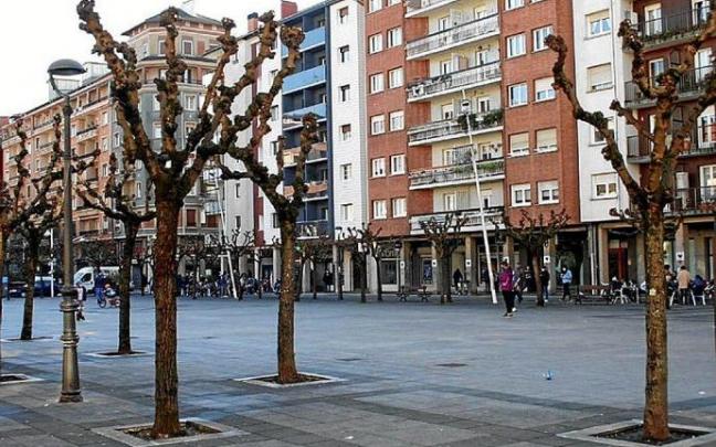 Gure Zumardia, donde se ubicará la nueva estación. Foto: A.M.