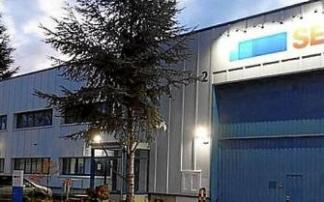 Centro logístico de Seur en Vitoria.