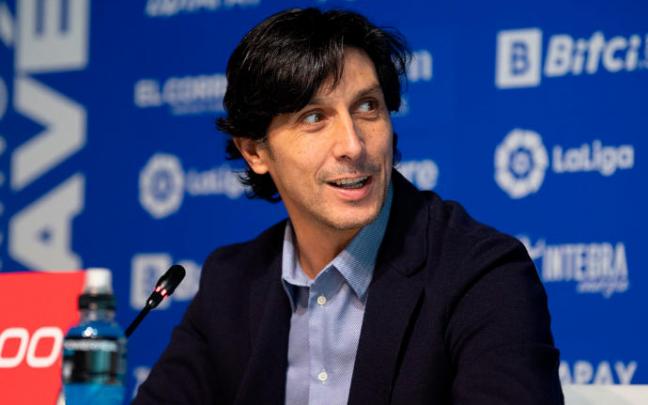 Sergio Fernández en la presentación de Jason