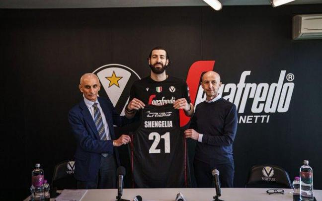 Shengelia ha sido presentado este lunes en Bolonia