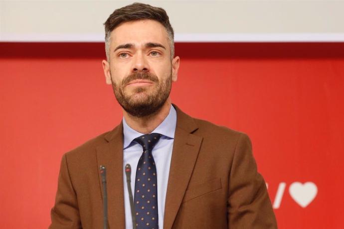 El diputado en el Congreso y futuro portavoz de la Ejecutiva Federal del PSOE, Felipe Sicilia
