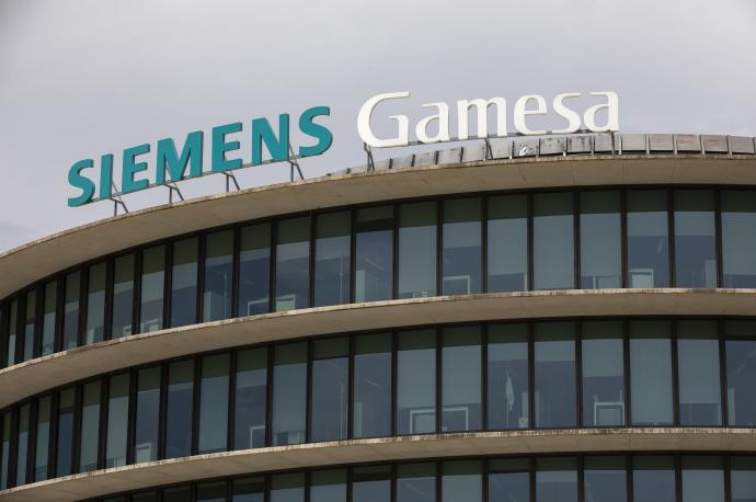 Fachada de la sede de Siemens Gamesa.