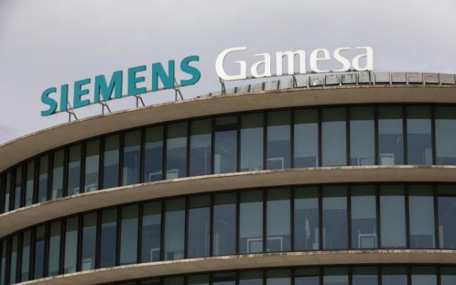 Fachada de la sede de Siemens Gamesa. Fachada de la sede de Siemens Gamesa.
