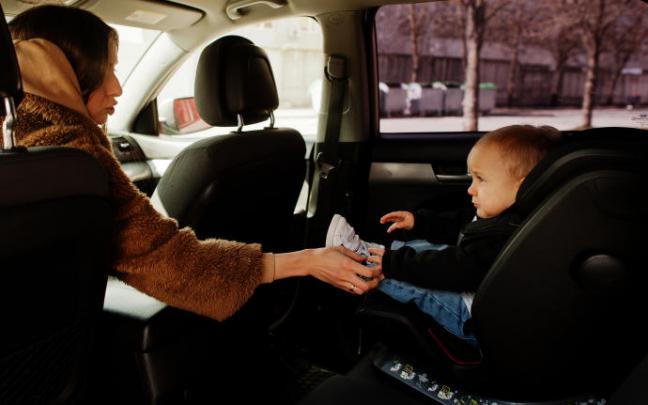 Imagen de una silla infantil.