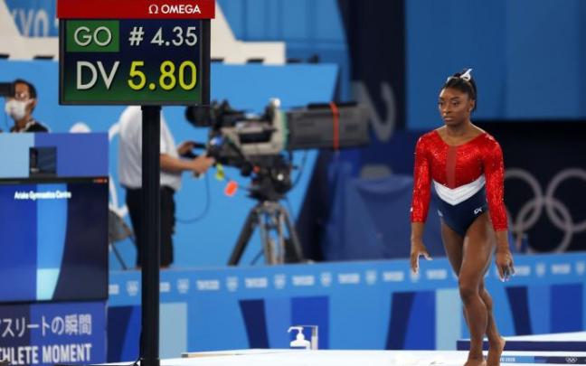 Simone Biles se retira también de la final individual Simone Biles se retira también de la final individual