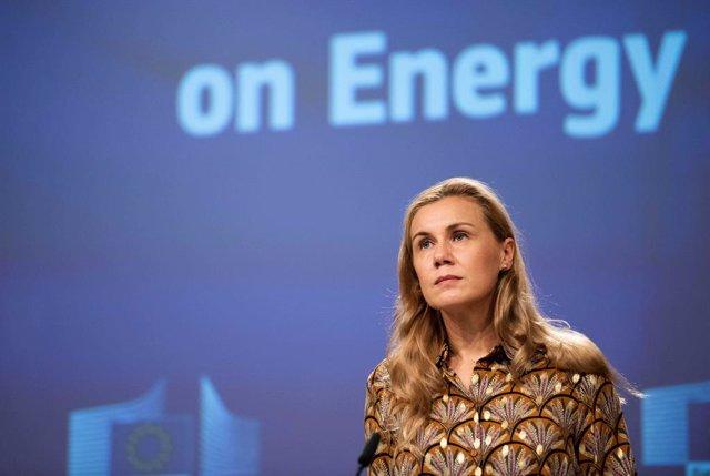 La comisaria europea de Energía, Kadri Simson