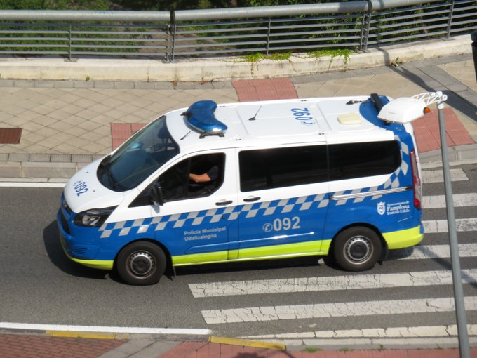 Imagen de un vehículo policial