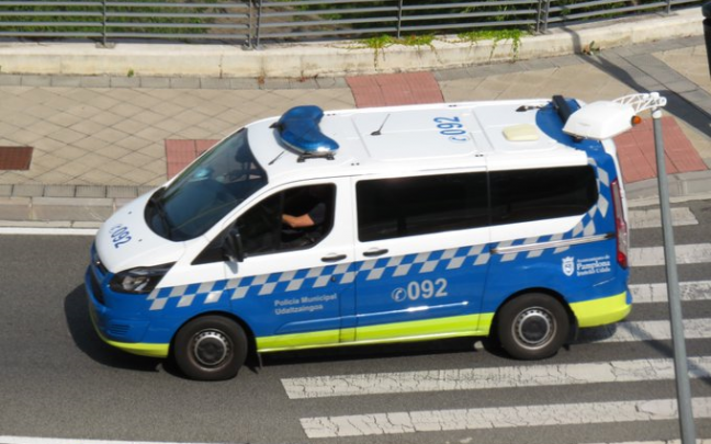 Imagen de un vehículo policial