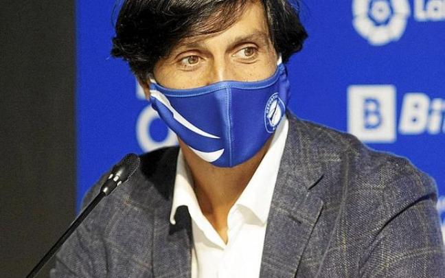 Sergio Fernández, director deportivo del Alavés. Foto: Jorge Muñoz