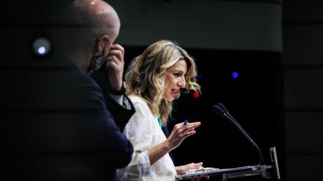 Yolanda Díaz anuncia la subida del SMI.