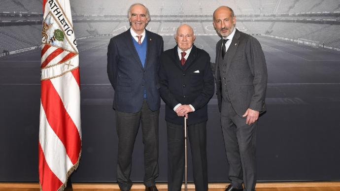 Muere José Díez Herrero a los 106, el socio más longevo del Athletic