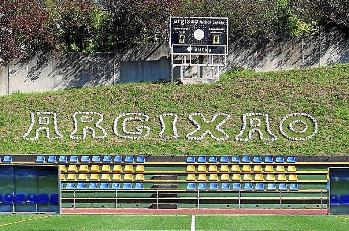 El estadio de Argixao.