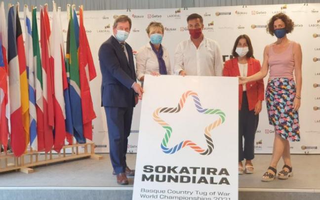 El Campeonato Mundial de Sokatira en tierra de Getxo reunirá a 16 selecciones y 580 deportistas