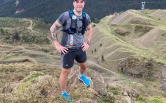 Gonzalo Pérez, que recorrerá los 800 kilómetros.