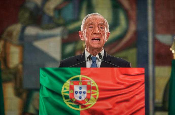 Marcelo Rebelo de Sousa, presidente de Portugal