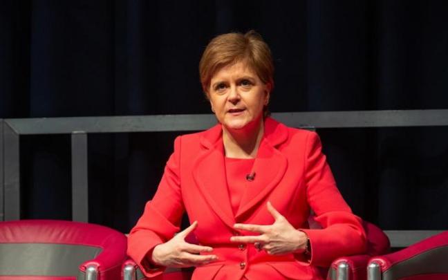 La ministra principal de Escocia, Nicola Sturgeon.