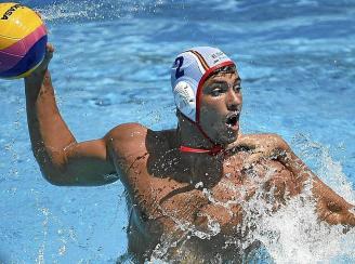 El jugador de waterpolo Alberto Munárriz. Foto: Efe