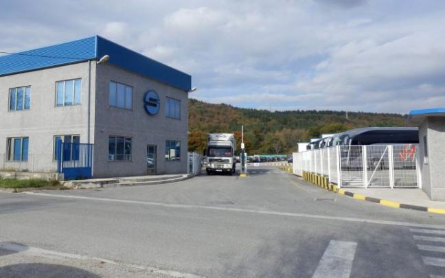 Exterior de la empresa Sunsundegui, en Altsasu.