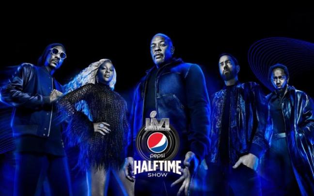 Dr. Dre, Eminem, Kendrick Lamar, y Mary J. Blige actuarán en el Super Bowl. Dr. Dre, Eminem, Kendrick Lamar, y Mary J. Blige actuarán en el Super Bowl.
