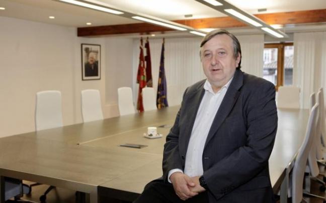 José Antonio Suso, presidente del Araba Buru Batzar del PNV