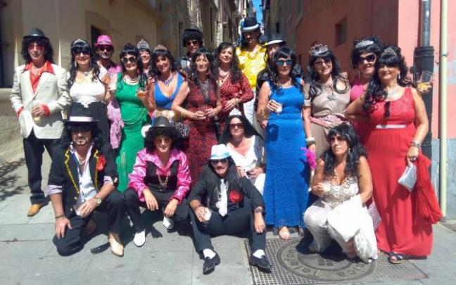 Imagen de archivo del dia de cocteles de las fiestas de San Antolin en Plentzia.