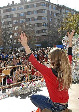 Acto por el euskera.