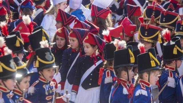 Imagen de la Tamborrada Infantil de 2020