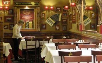 Interior de un restaurante.