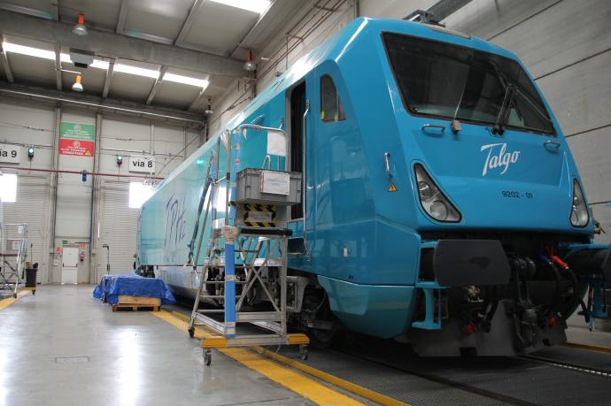 Tren de hidrógeno impulsado por Talgo.