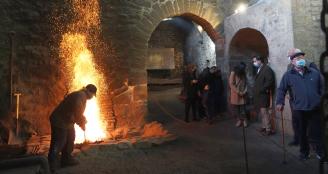 La ferrería El Pobal ofrece varias actividades estos días.