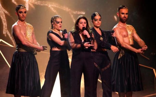 Componentes del grupo Tanxugueiras