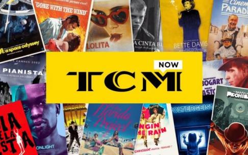 Cartel promocional del nuevo servicio TCM Now.