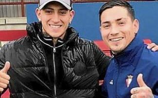 Chimy y su hermano Gastón.