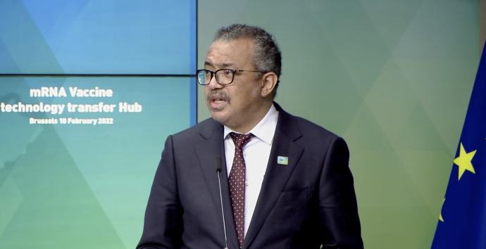 El director general de la Organización Mundial de la Salud, Tedros Adhanom.